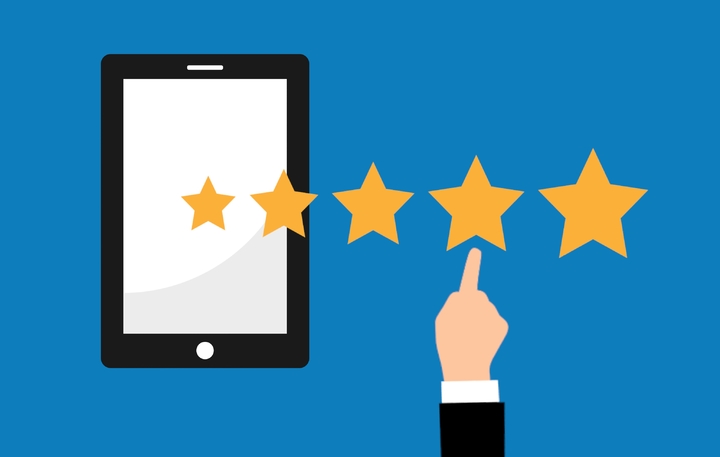 customer feedback rating stars sms